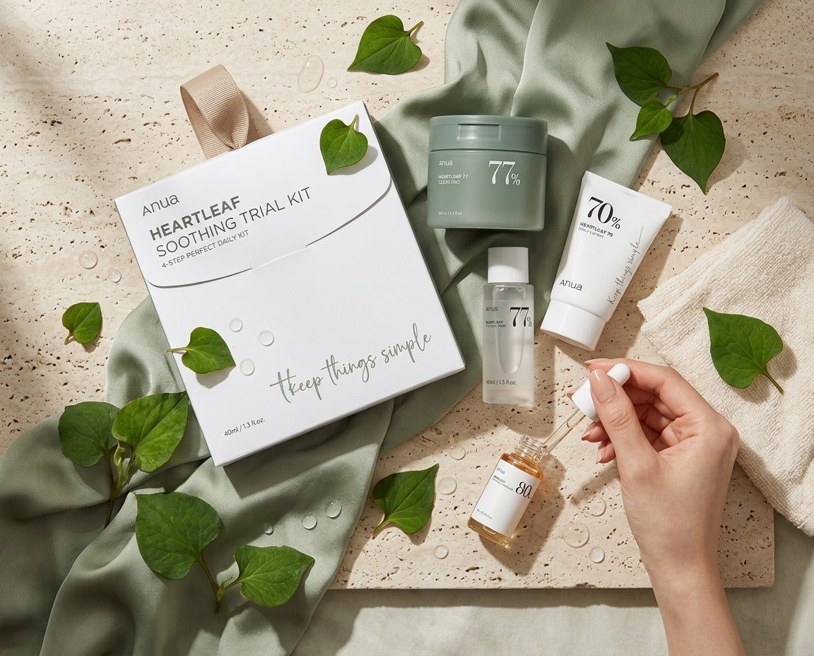 Anua HeartLeaf Travel Set