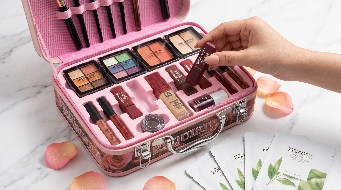 MISSYOUNG Exquisite Cosmetics Case "Rose Couture Edition"