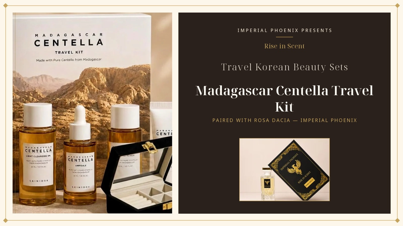 Madagascar Centella Travel Kit