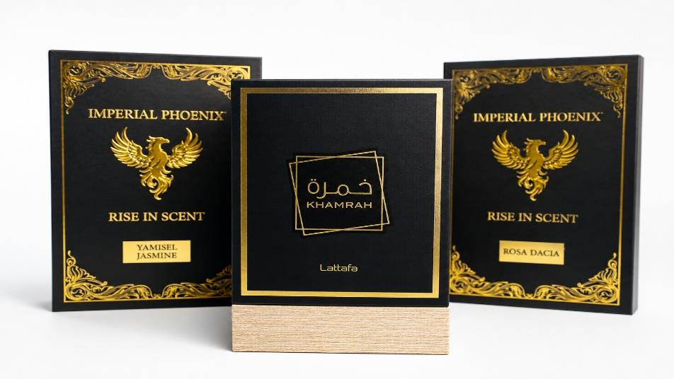 Summer Trio: Yamisel Jasmine, Rosa Dacia & Khamrah — packaging