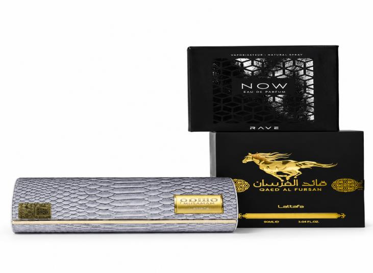 Summer Trio: Now, Musamam White Intense & Qaed Al Fursan — packaging